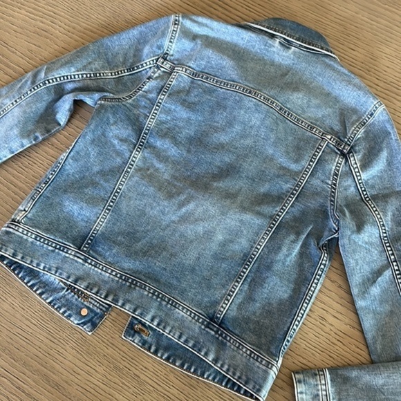 J Crew / Crewcuts XL 12-14 Girls Denim Jacket Never Worn - Picture 6 of 6
